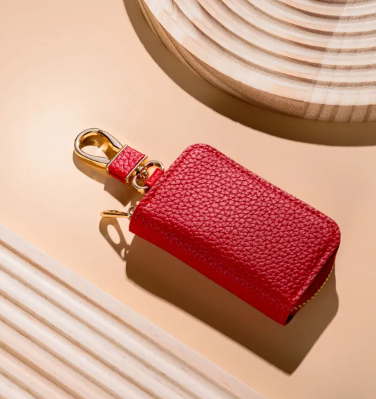 Fashion Litchi Pattern Car Key Case