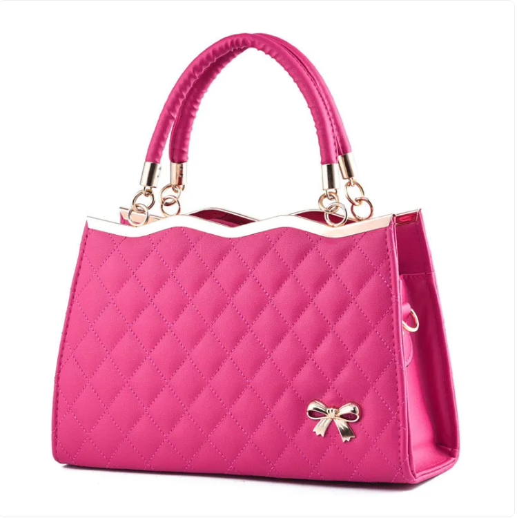Crossbody Shoulder Bag With Bow